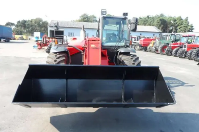 Телескопический погрузчик Manitou MT 732 2002 года- фото № 3