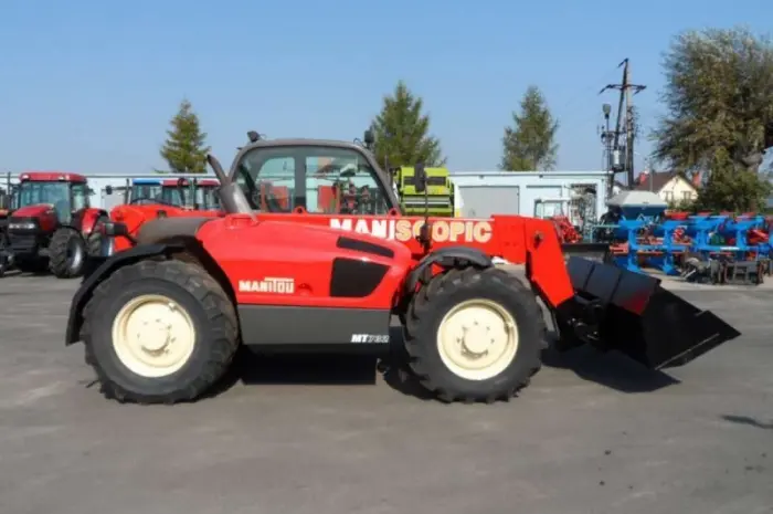 Телескопический погрузчик Manitou MT 732 2002 года- фото № 4