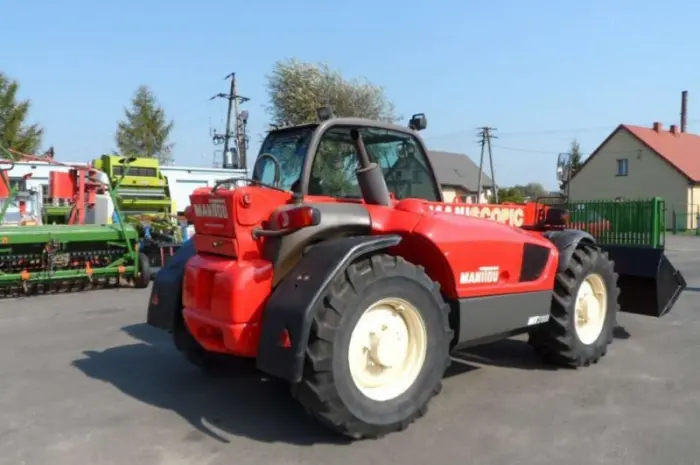 Телескопический погрузчик Manitou MT 732 2002 года- фото № 5