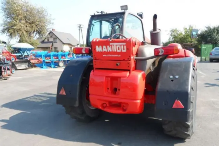 Телескопический погрузчик Manitou MT 732 2002 года- фото № 6
