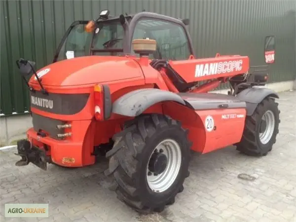 Телескопический погрузчик Manitou MLT627 2008 года- фото № 5