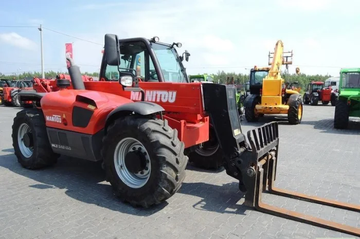 Телескопический погрузчик Manitou MLT 845 2011 года- фото № 4