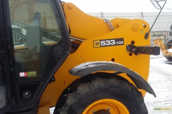 Телескопический погрузчик JCB 533-105 2008 года- фото № 3