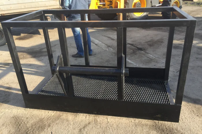 Монтажная люлька (рабочая платформа) для телескопического погрузчика- фото № 6