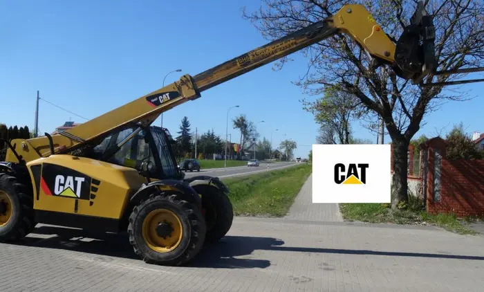 Телескопический погрузчик CAT TH 407 2008 года- фото № 4