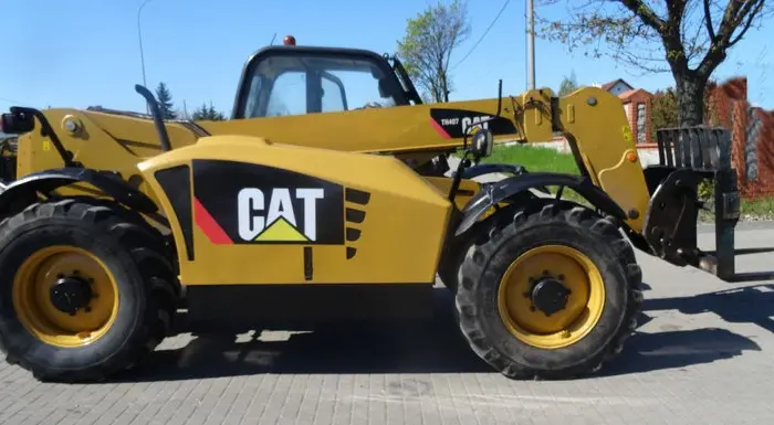 Телескопический погрузчик CAT TH 407 2008 года- фото № 5