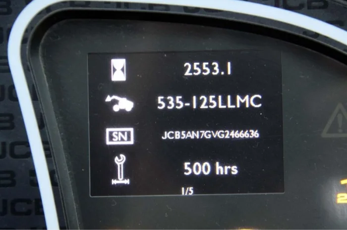 Телескопический погрузчик JCB 535-125 Hi Viz 2016 года- фото № 6