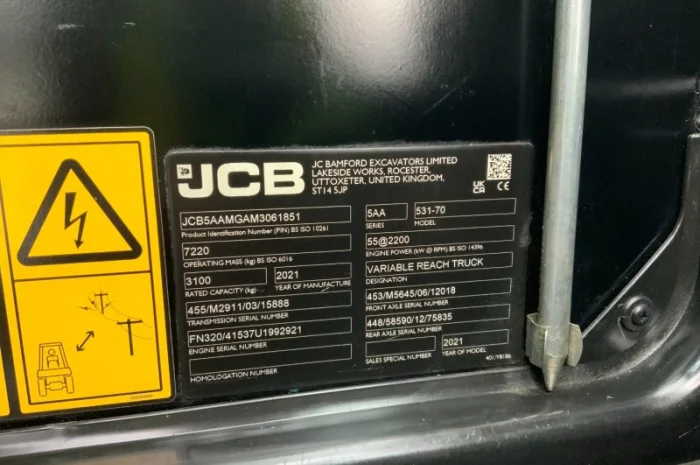 JCB 531-70. 2021 рік- фото № 4