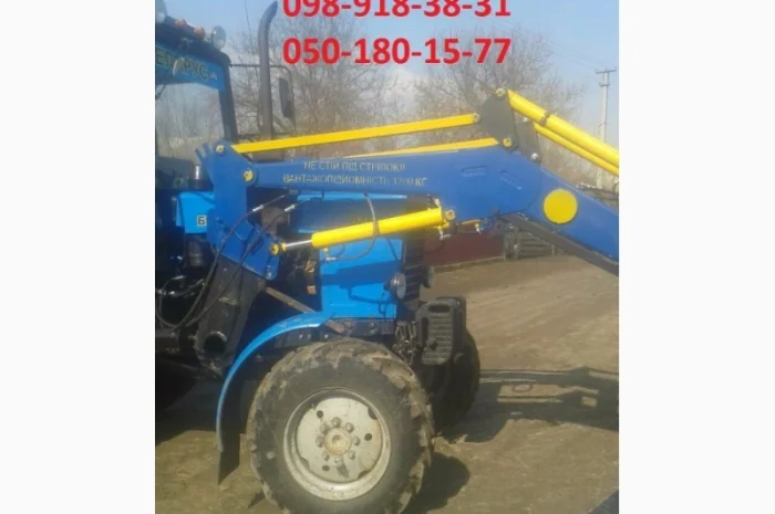 Быстросъёмный фронтальный погрузчик кун на трактор МТЗ, ЮМЗ- фото № 11