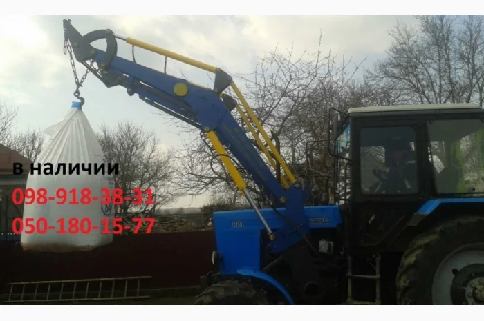 Быстросъёмный фронтальный погрузчик кун на трактор МТЗ, ЮМЗ- фото № 12
