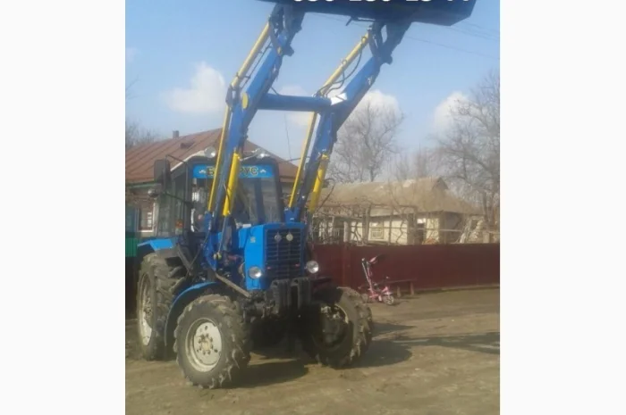 Быстросъёмный фронтальный погрузчик кун на трактор МТЗ, ЮМЗ- фото № 3