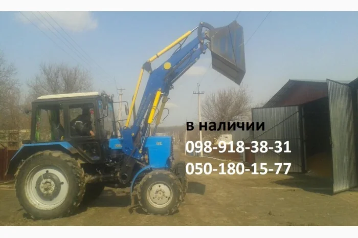 Быстросъёмный фронтальный погрузчик кун на трактор МТЗ, ЮМЗ- фото № 5