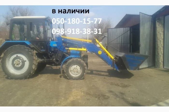 Быстросъёмный фронтальный погрузчик кун на трактор МТЗ, ЮМЗ- фото № 7