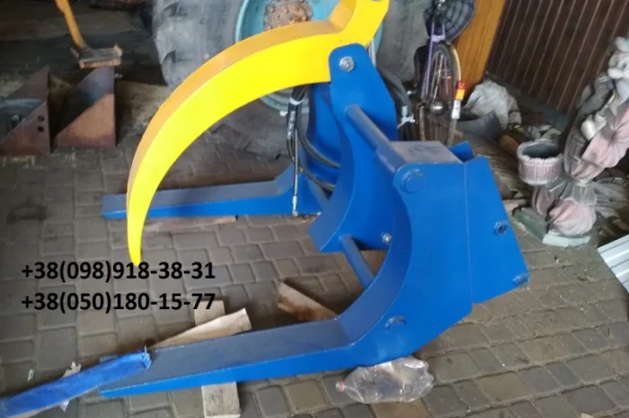 Вилы для погрузки леса, бревен (лесной захват) на фронтальный погрузчик- фото № 1