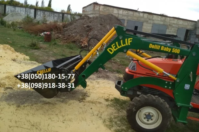 Погрузчик на мини трактор Kubota saturn X 24- фото № 9