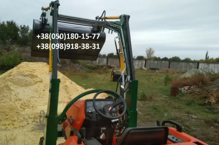 Погрузчик на мини трактор Kubota saturn X 24- фото № 10