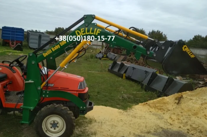 Погрузчик на мини трактор Kubota saturn X 24- фото № 11