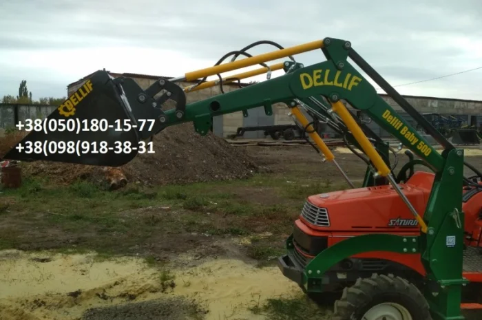 Погрузчик на мини трактор Kubota saturn X 24- фото № 5