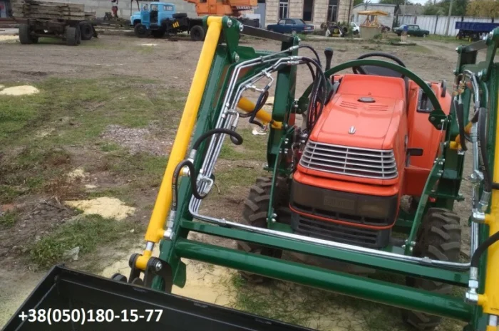 Погрузчик на мини трактор Kubota saturn X 24- фото № 8