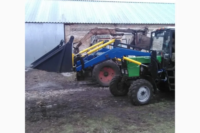 Быстросъемный фронтальный погрузчик КУН. (челюстной ковш)- фото № 2