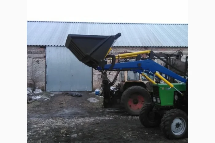 Быстросъемный фронтальный погрузчик КУН. (челюстной ковш)- фото № 3