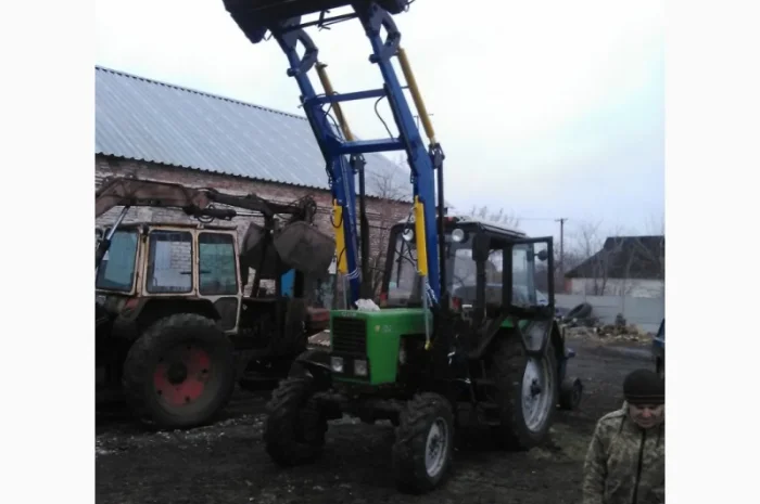 Быстросъемный фронтальный погрузчик КУН. (челюстной ковш)- фото № 4