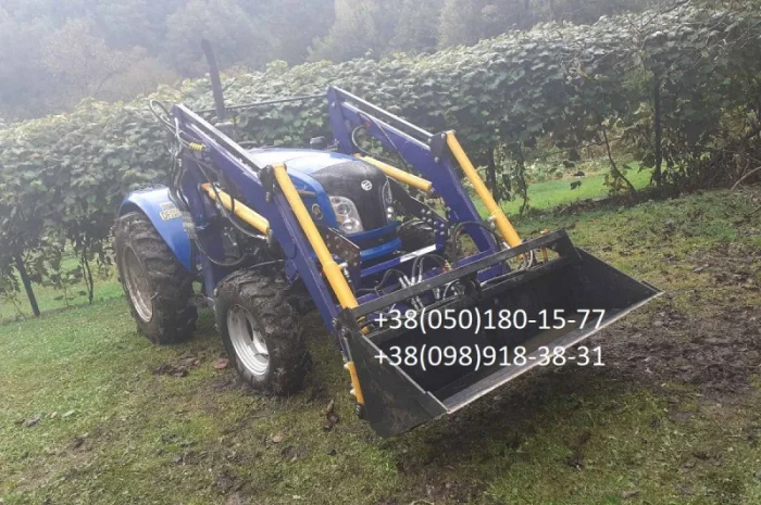 Фронтальный погрузчик на минитрактор, навантажувачі. Челюстной ковш- фото № 2