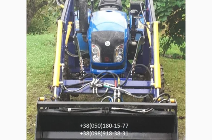 Фронтальный погрузчик на минитрактор, навантажувачі. Челюстной ковш- фото № 3