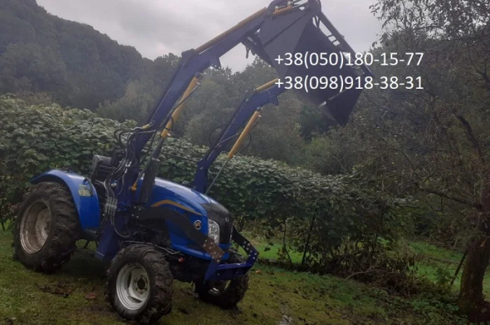 Фронтальный погрузчик на минитрактор, навантажувачі. Челюстной ковш- фото № 9