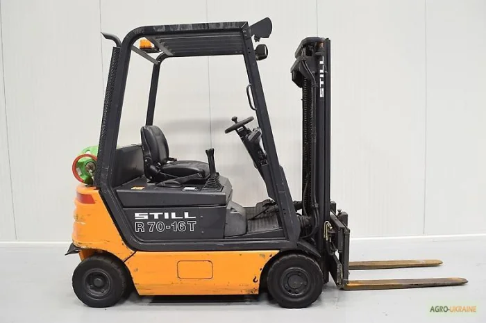 Продам вилочный газовый погрузчик 1,  6т. STILL R 70-16 G- фото № 2