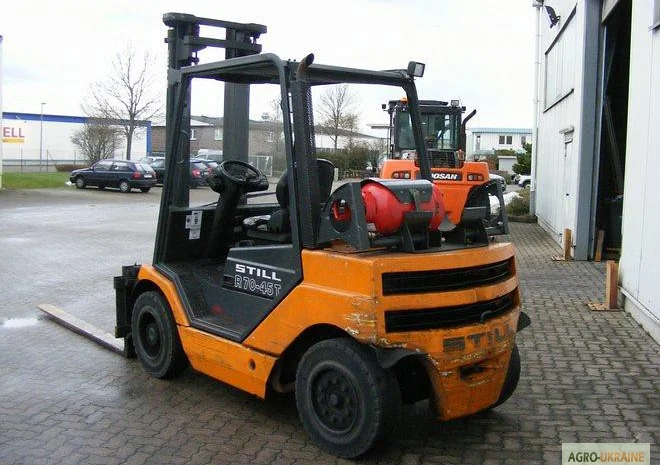 Продам вилочный газовый погрузчик 4, 5т. STILL R 70-45- фото № 3