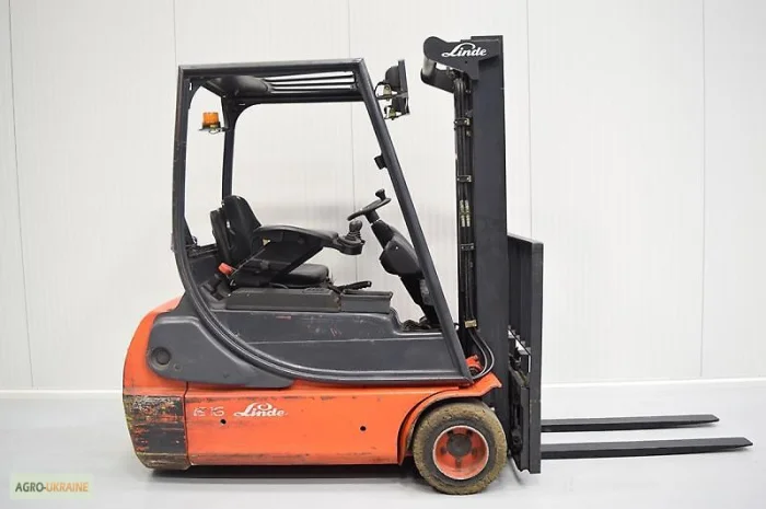 Продам вилочный электрический погрузчик 1, 8т. Linde E 18 C-02- фото № 1