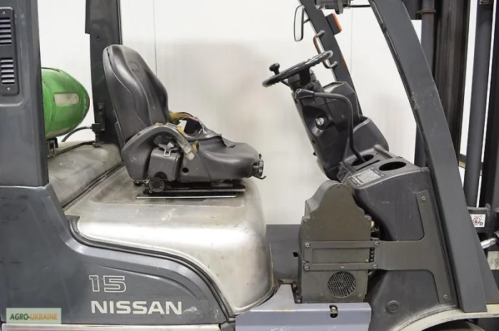 Продам вилочный газовый погрузчик 1,  5т. Nissan L01A15W- фото № 3