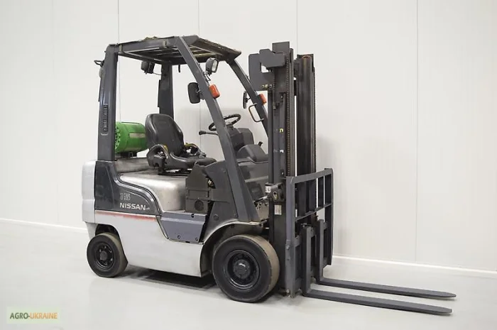 Продам вилочный газовый погрузчик 1,  5т. Nissan L01A15W- фото № 6