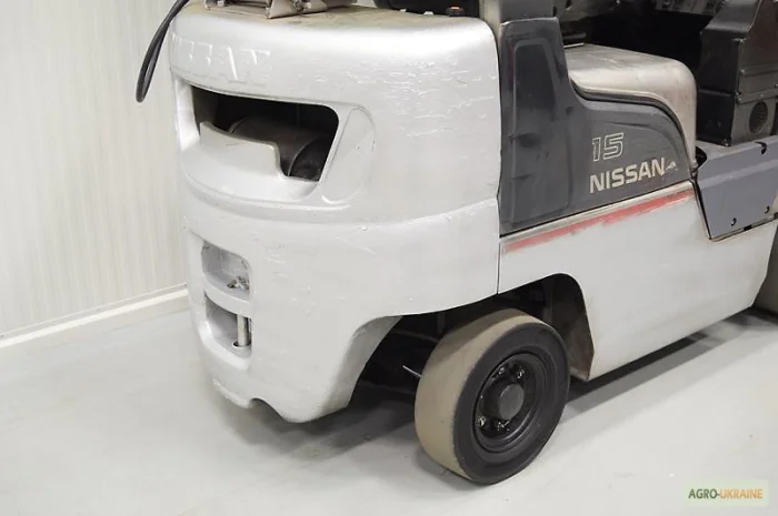Продам вилочный газовый погрузчик 1,  5т. Nissan L01A15W- фото № 7