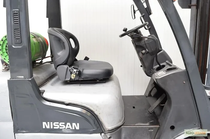 Продам вилочный газовый погрузчик 1,  5т. Nissan PL01A15D- фото № 3