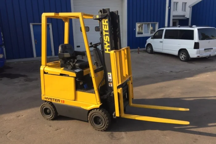 Вилочный електро погрузчик Hyster E1.50XM- фото № 1