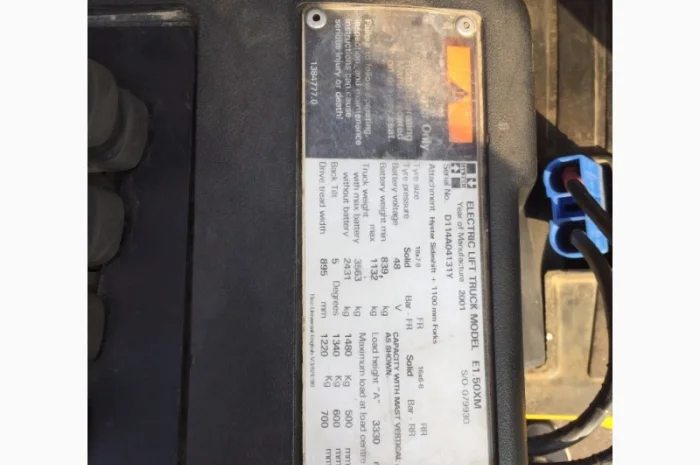 Вилочный електро погрузчик Hyster E1.50XM- фото № 7