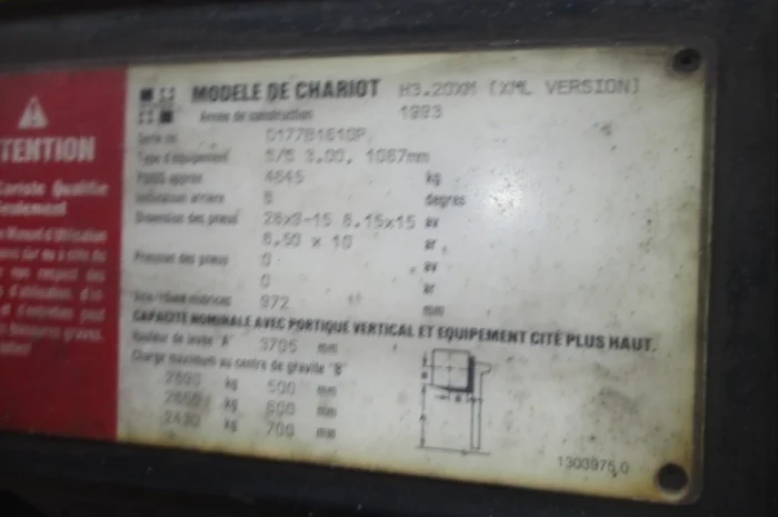 Вилочный погрузчик Hyster H 3.20 XM- фото № 1