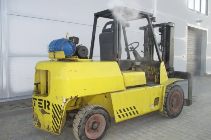 Вилочный газовый погрузчик Hyster 5 тонн- фото № 2