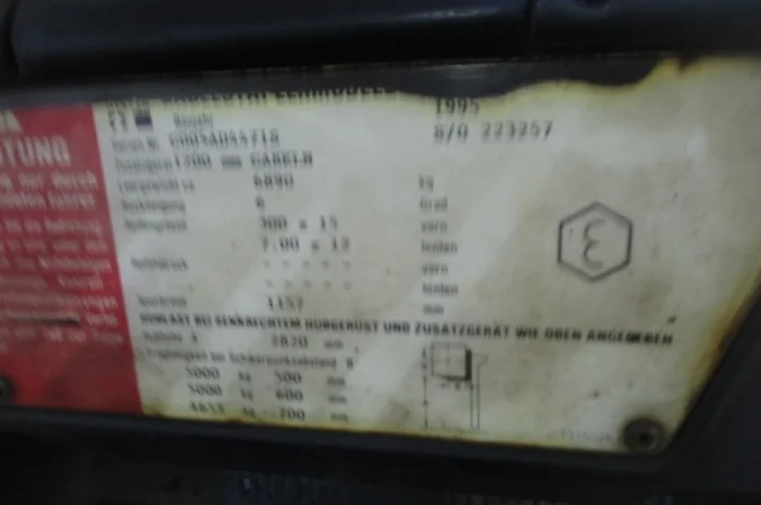 Вилочный газовый погрузчик Hyster 5 тонн- фото № 3