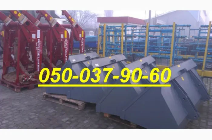 Погрузчик фронтальный ПФУ-0, 8 г/п 800кг+Отвал поворотный для снега+Ковш Fenix 0, 8 куб.м- фото № 2