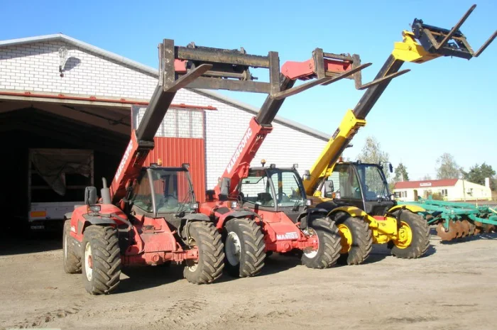 Телескопические погрузчик JCB 530, Manitou- фото № 1