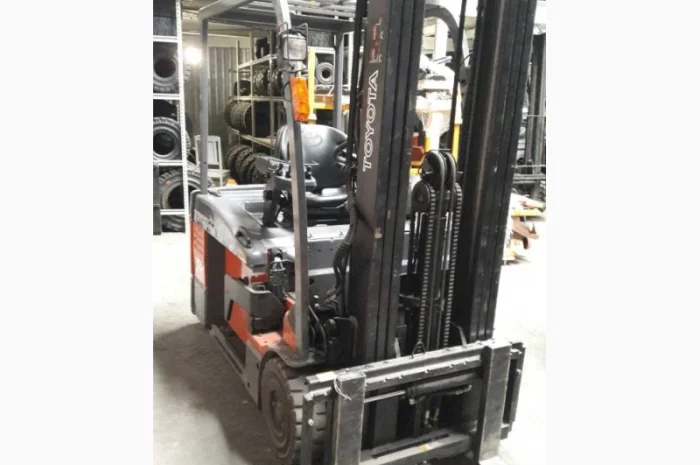 Электропогрузчик Toyota 7FBEF18, 1800 кг, 5 метров подъем, вагонник- фото № 2