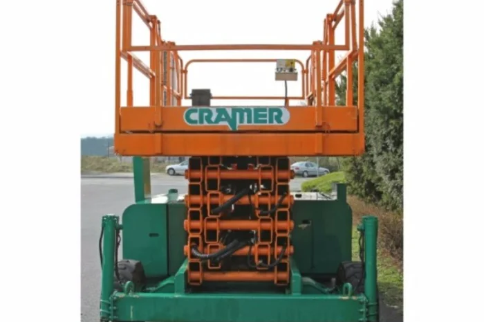 Подъемник ножничный Haulotte H18SDX, дизель, 2000 г., 517 м/ч, 18 м.рабочая высота- фото № 2