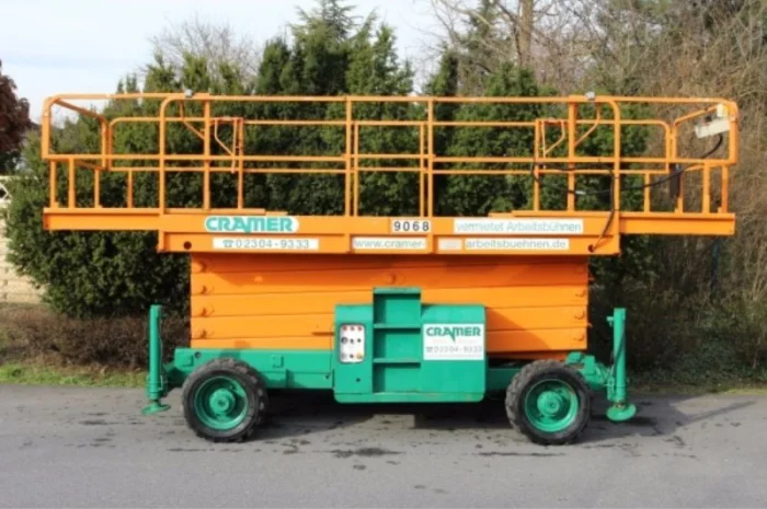 Подъемник ножничный Haulotte H18SDX, дизель, 2000 г., 517 м/ч, 18 м.рабочая высота- фото № 5