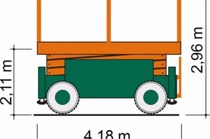 Подъемник ножничный Haulotte H18SDX, дизель, 2000 г., 517 м/ч, 18 м.рабочая высота- фото № 8