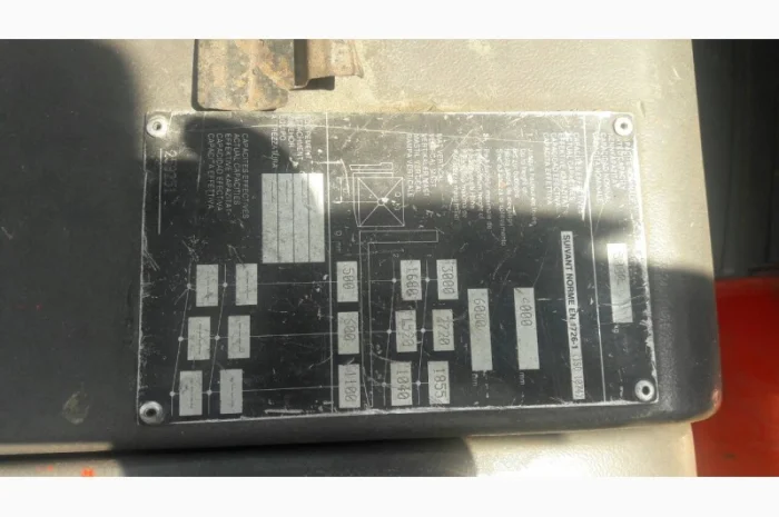 Погрузчик вилочный Manitou ME430, 3т., 6м. подъем, свободный ход, каретка- фото № 7