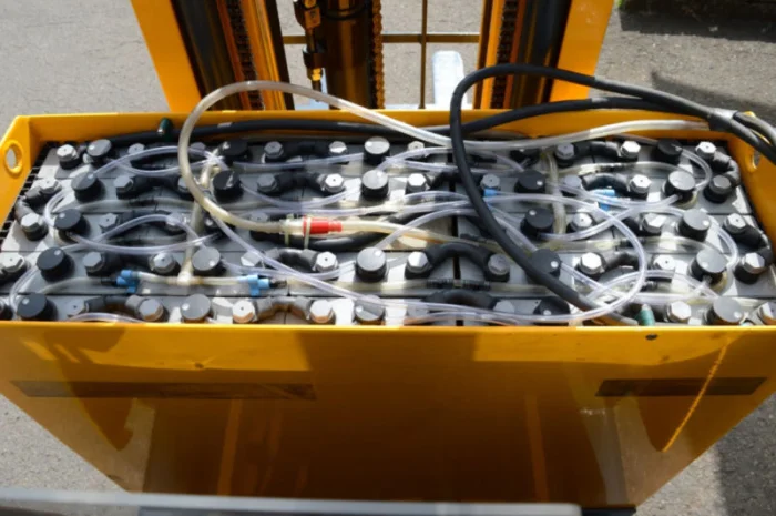 Штабелер-ричтрак Jungheinrich ETM 214, батарея 2010 г., 1400 кг, 5300 мм подъем- фото № 5