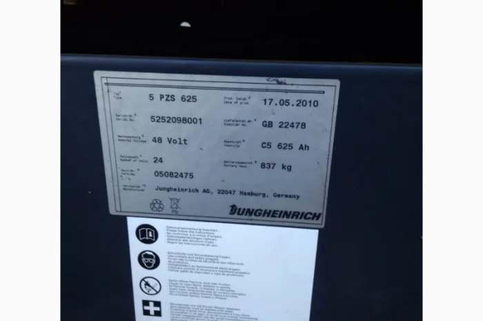 Электропогрузчик Jungheinrich EFG316K, 2010 г- фото № 4